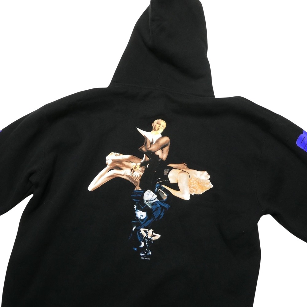 Madonna The Celebration Tour Hoodie Sweatshirt Mens 2XL Black‎ Fleece Graphic